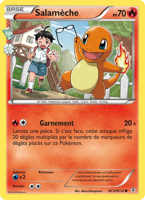 Salamèche, Générations RC3