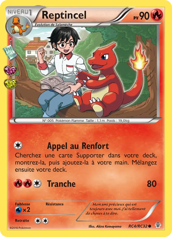 Reptincel, Générations RC4