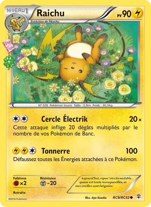 Raichu, Générations RC9