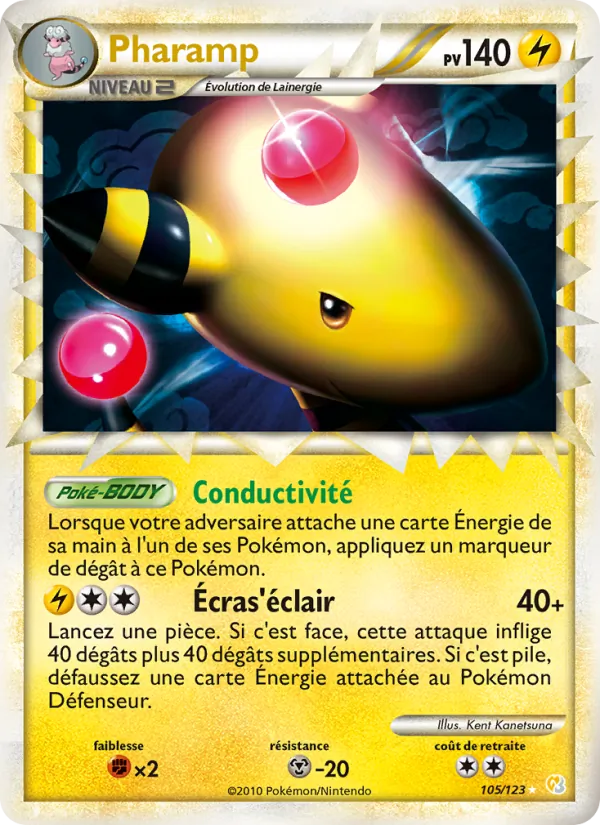 Pharamp, HeartGold SoulSilver 105