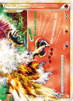 Ho-Oh LÉGENDAIRE, HeartGold SoulSilver 112