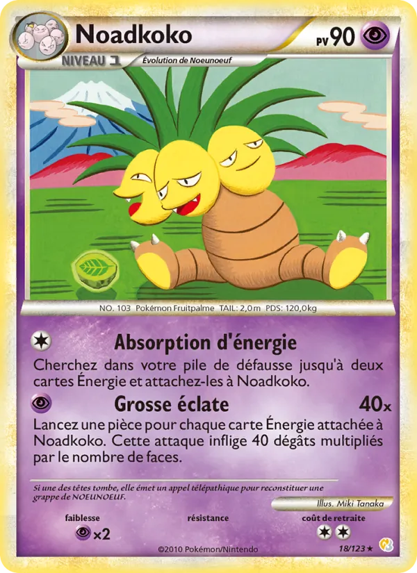 Noadkoko, HeartGold SoulSilver 18