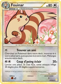 Fouinar, HeartGold SoulSilver 21