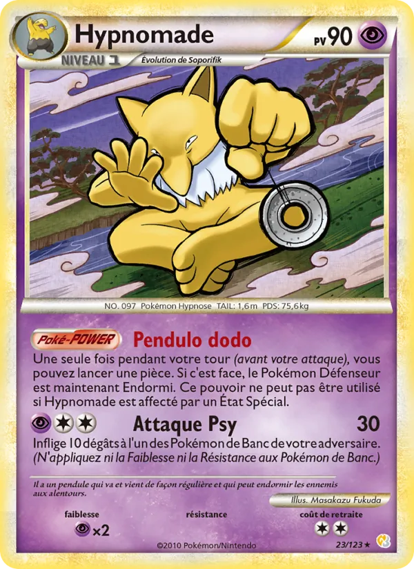 Hypnomade, HeartGold SoulSilver 23