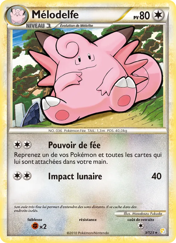 Mélodelfe, HeartGold SoulSilver 3