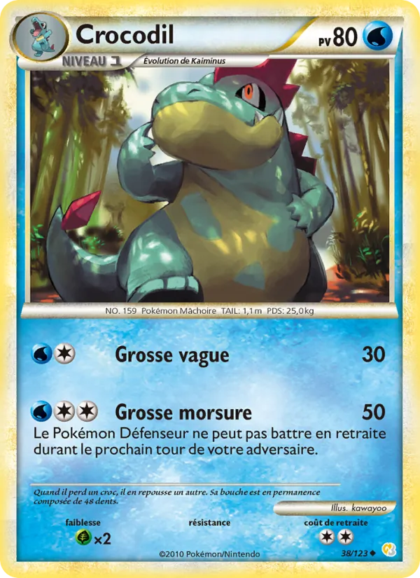 Crocodil, HeartGold SoulSilver 38