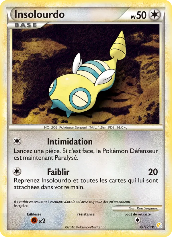 Insolourdo, HeartGold SoulSilver 41