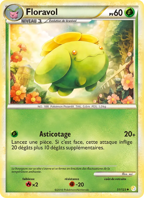 Floravol, HeartGold SoulSilver 51