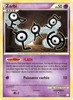 Zarbi, HeartGold SoulSilver 55