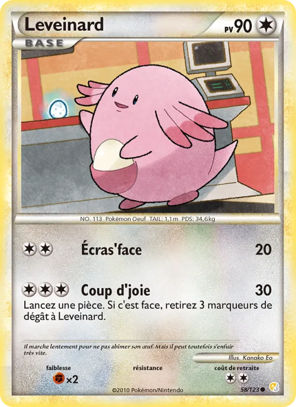 Leveinard, HeartGold SoulSilver 58
