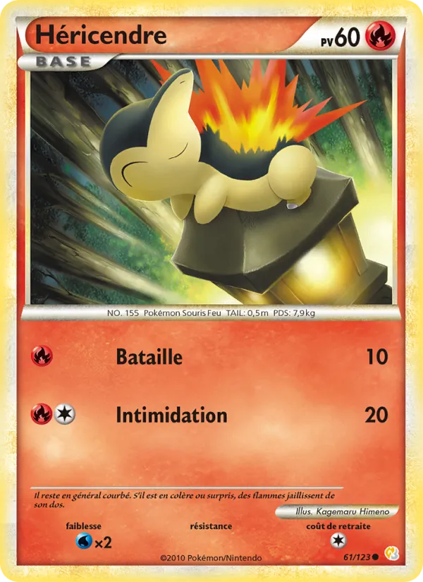 Héricendre, HeartGold SoulSilver 61