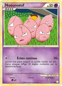 Noeunoeuf, HeartGold SoulSilver 63