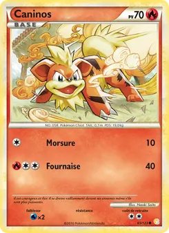 Caninos, HeartGold SoulSilver 65