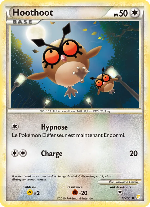 Hoothoot, HeartGold SoulSilver 66