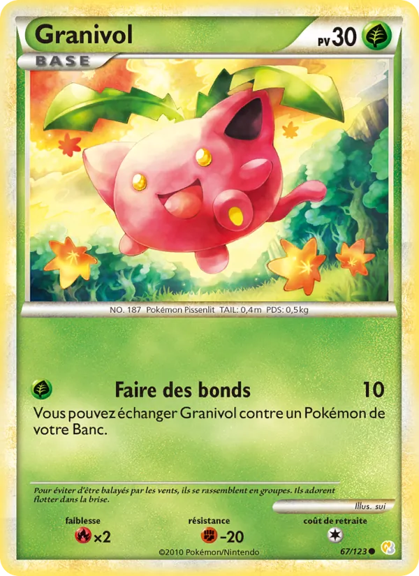 Granivol, HeartGold SoulSilver 67