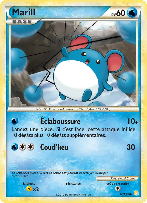 Marill, HeartGold SoulSilver 74