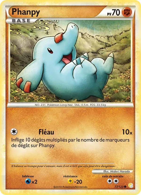 Phanpy, HeartGold SoulSilver 77