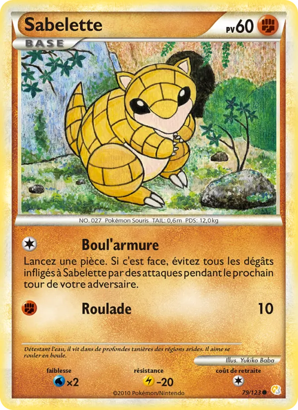 Sabelette, HeartGold SoulSilver 79