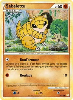Sabelette, HeartGold SoulSilver 79