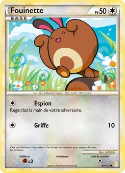 Fouinette, HeartGold SoulSilver 80