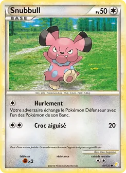 Snubbull, HeartGold SoulSilver 82