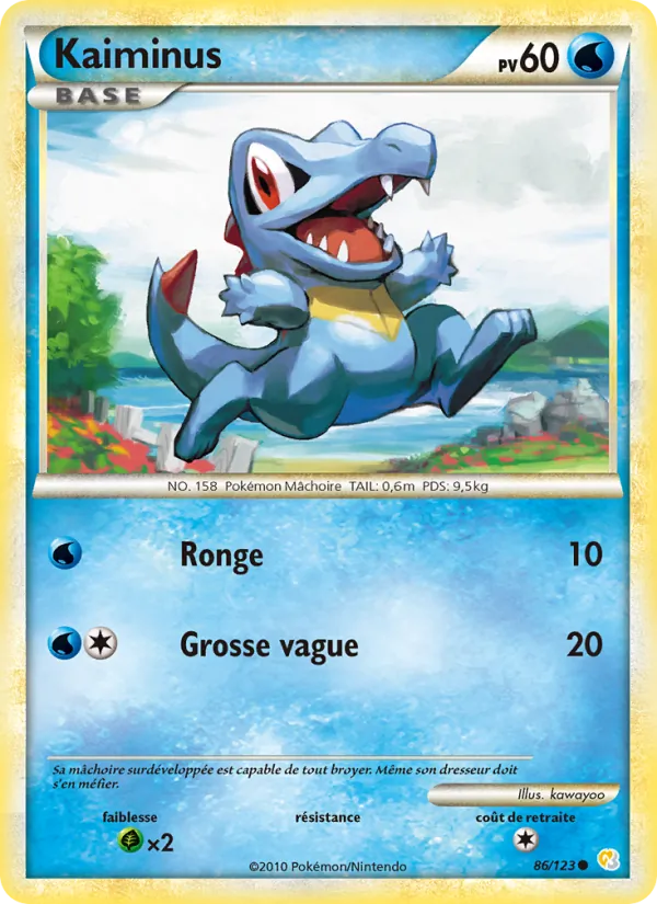 Kaiminus, HeartGold SoulSilver 86