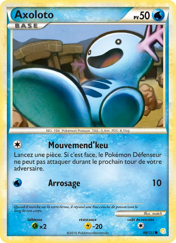Axoloto, HeartGold SoulSilver 88