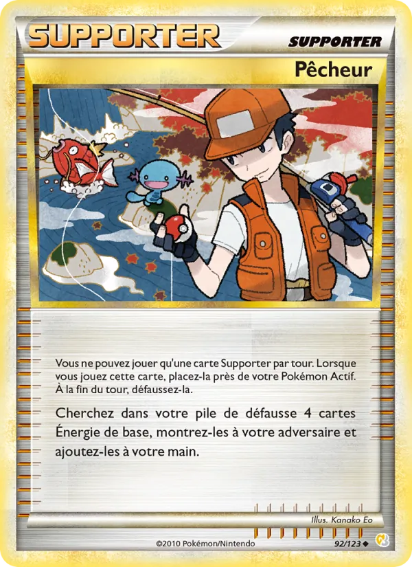 Pêcheur, HeartGold SoulSilver 92