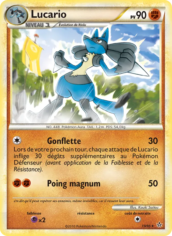 Lucario, Déchaînement 19