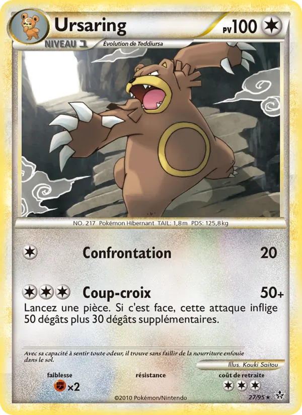 Ursaring, Déchaînement 27