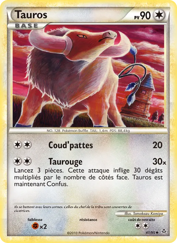 Tauros, Déchaînement 41