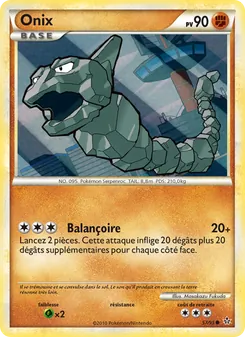 Onix, Déchaînement 57