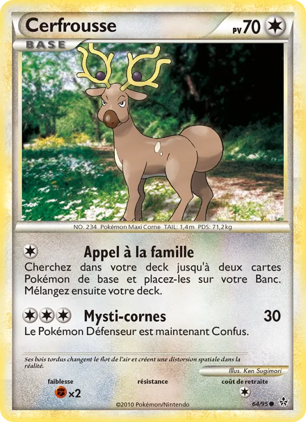 Cerfrousse, Déchaînement 64
