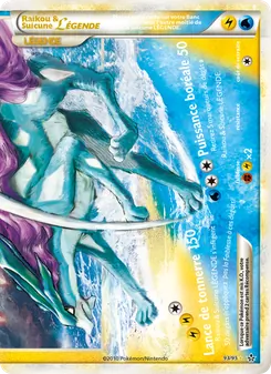 Raikou & Suicune LÉGENDE (bas), Déchaînement 93