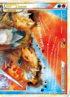 Suicune & Entei LÉGENDE (bas), Déchaînement 95