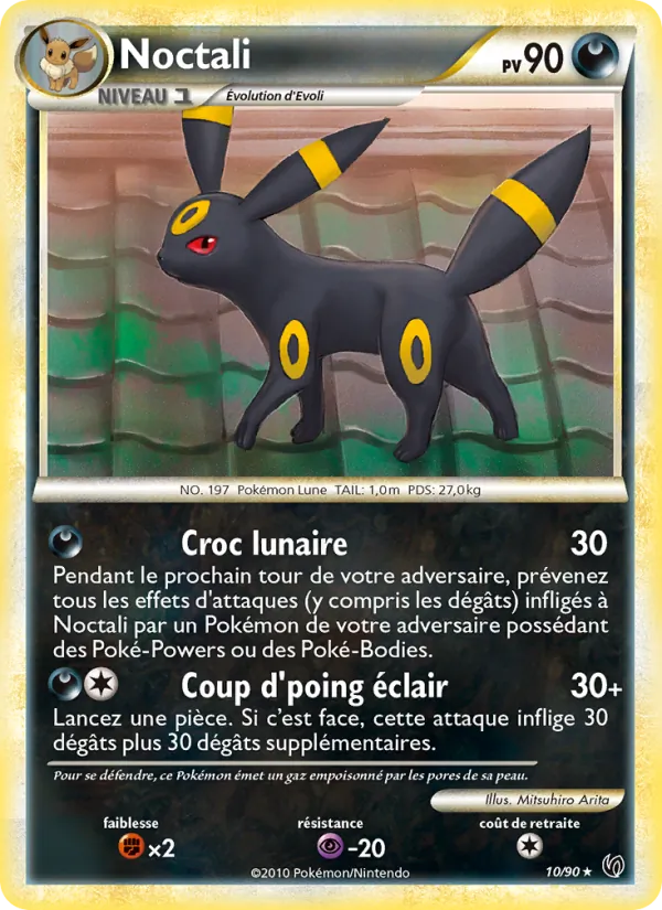 Noctali, Indomptable 10