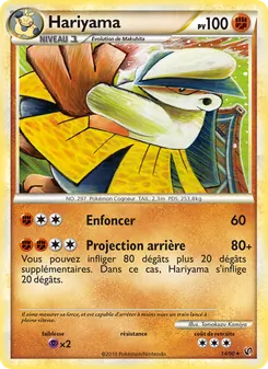 Hariyama, Indomptable 14