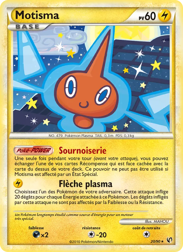 Motisma, Indomptable 20