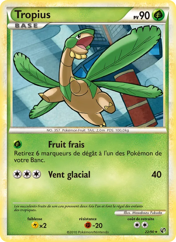 Tropius, Indomptable 22