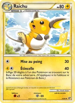 Raichu, Indomptable 33