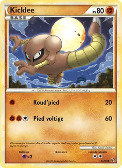 Kicklee, Indomptable 52
