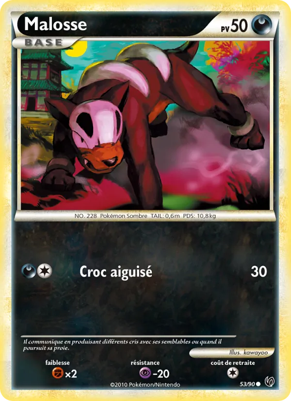 Malosse, Indomptable 53