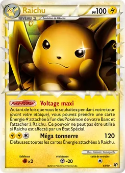 Raichu, Indomptable 83