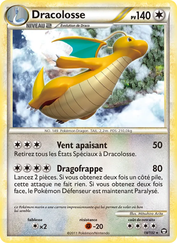 Dracolosse, Triomphant 18