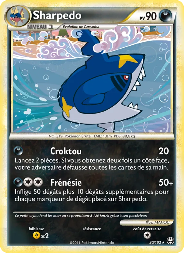 Sharpedo, Triomphant 30