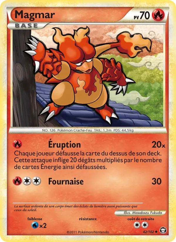 Magmar, Triomphant 42