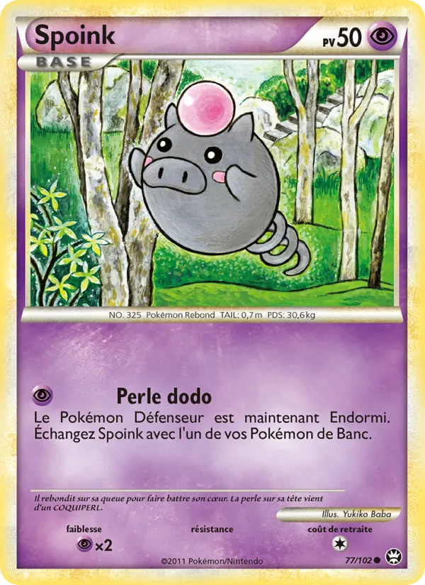 Spoink, Triomphant 77