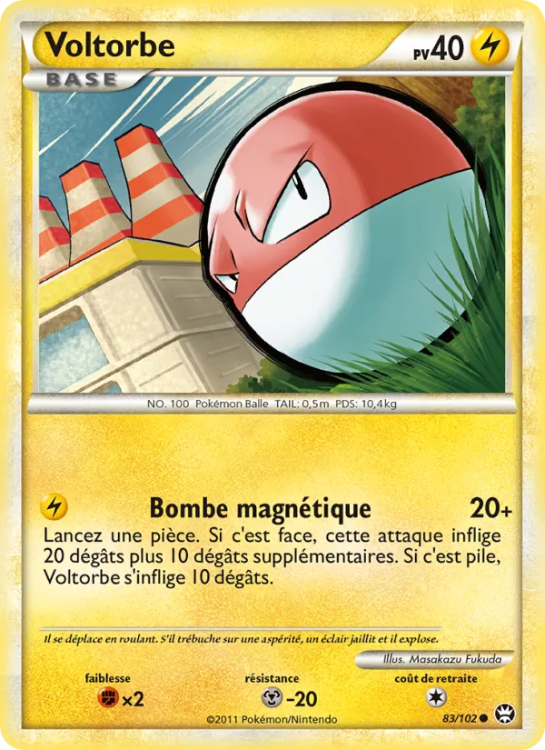 Voltorbe, Triomphant 83