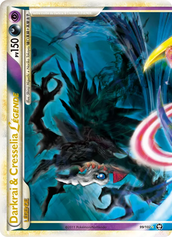 Darkrai & Cresselia LÉGENDE, Triomphant 99