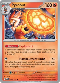 Pyrobut, Méga-Évolution 028
